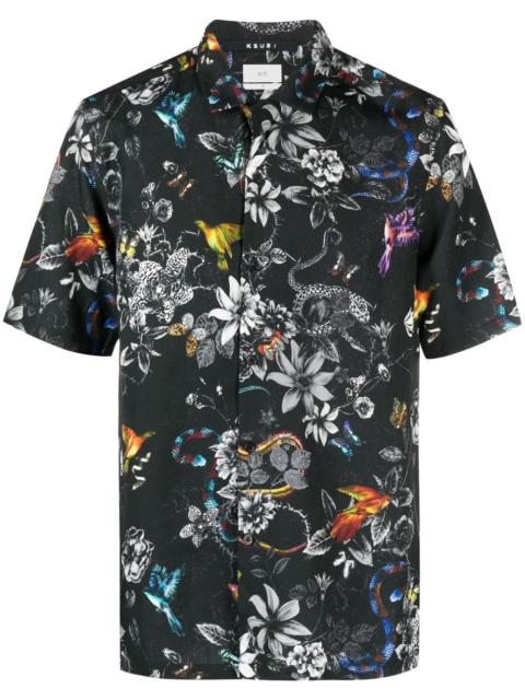 Unearthly floral-print shirt