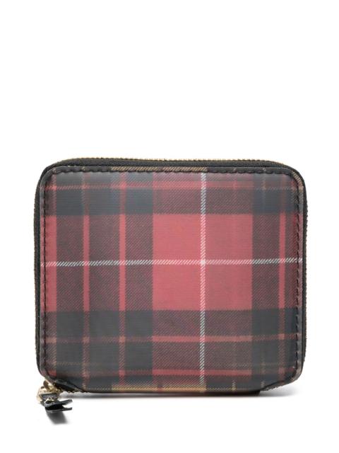 Comme Des Garçons Lenticular Tartan Wallet