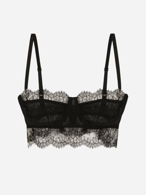 Dolce & Gabbana Lace balconette bralette