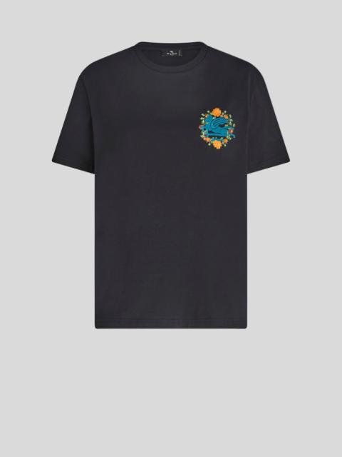 Etro T-SHIRT WITH EMBROIDERY