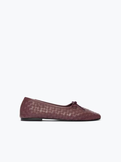 FRĒDA SALVADOR JADA SQUARE TOE BALLET FLAT