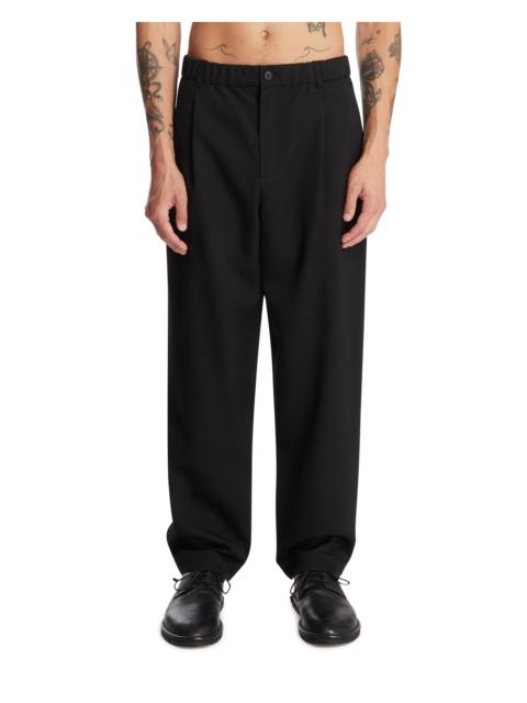 Massimo Osti Studio Black Straight-Leg Trousers