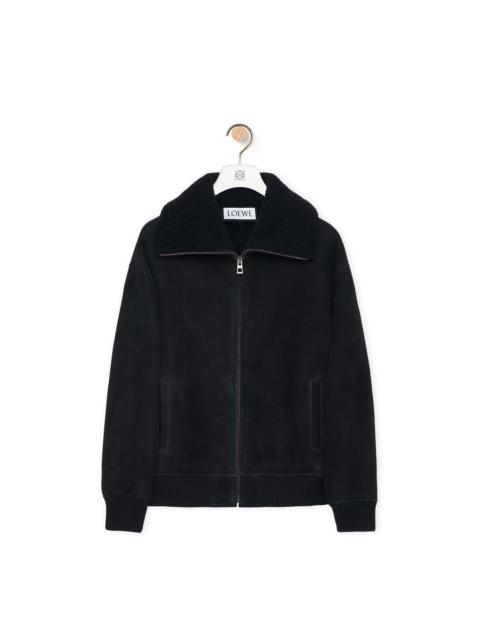 Loewe Bomber jacket in shearling
