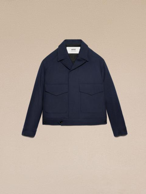 AMI Paris Oversize Buttoned Jacket