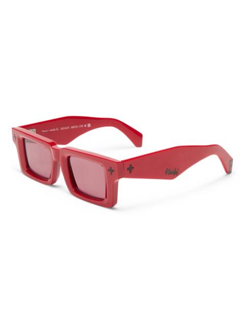 Ksubi SMITHS SUNGLASSES RED BLACK