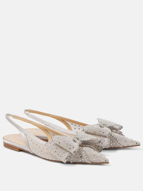 MACH & MACH Cadeau embellished ballet flats