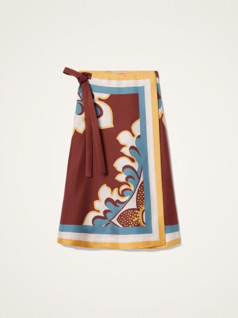 La DoubleJ Pareo Midi Skirt
