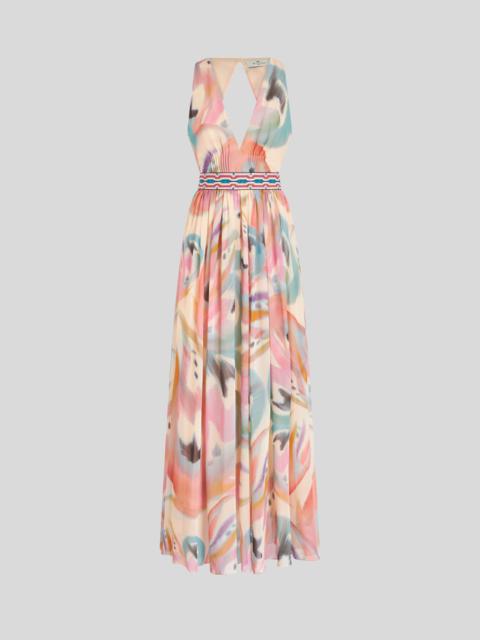 Etro BUTTERFLY PATTERN DRESS