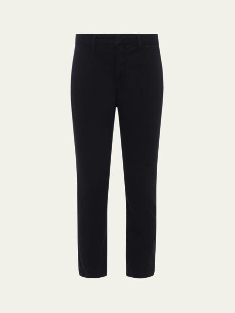 Harlow High-Rise Cropped Slim Trousers