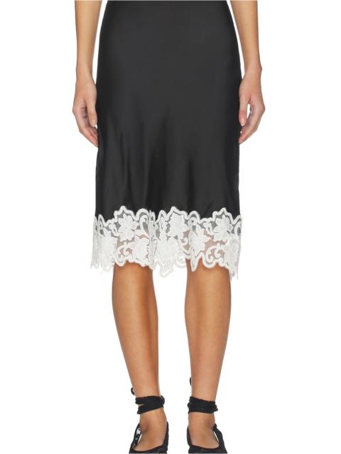 LIONESS Anchored Midi Skirt