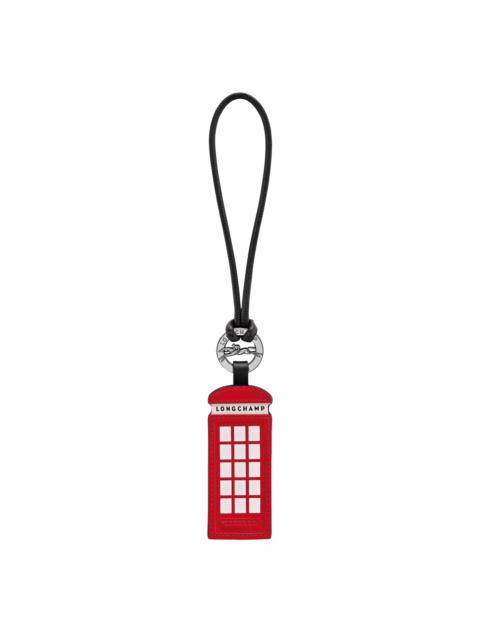 Longchamp Key ring Red - Leather
