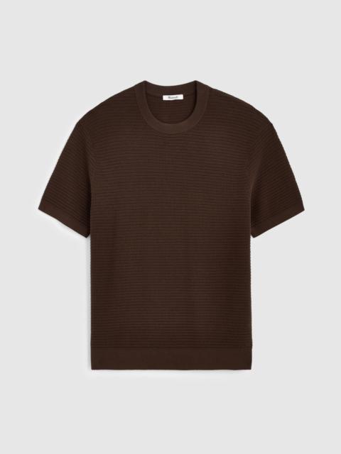 Madewell Textured-Stitch Sweater Tee