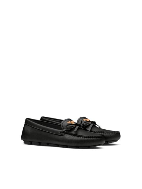 Prada Saffiano leather loafers