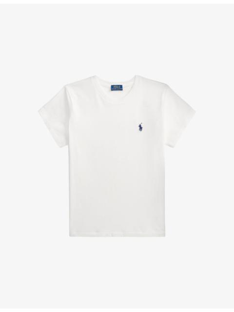 Polo Ralph Lauren Logo-Embroidered Short-Sleeve Cotton T-Shirt