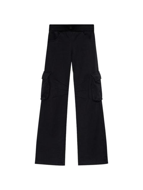 logo-embroidered track trousers