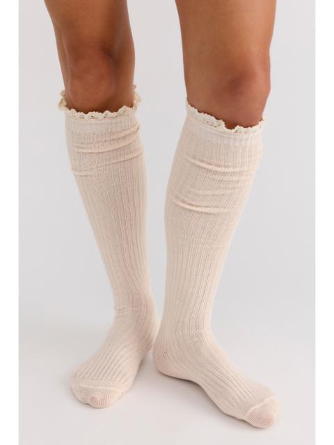 FREE PEOPLE Misty Solid Tall Socks