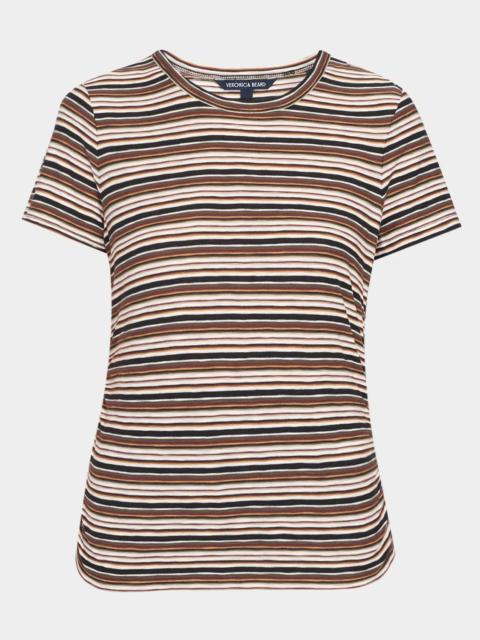 VERONICA BEARD Remus Striped Tee