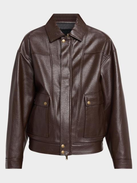 PAIGE Ashland Faux Leather Jacket