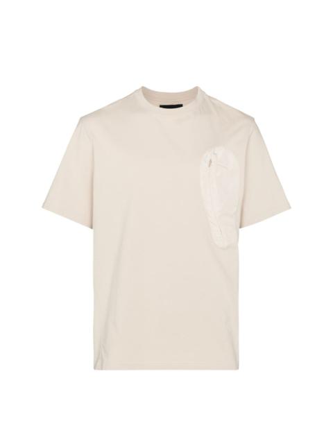 chest-pocket cotton T-shirt