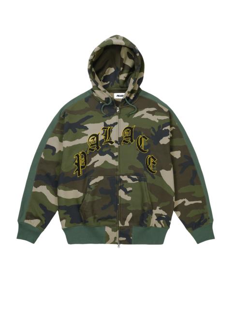 PALACE LEGACY ZIP HOOD WOODLAND CAMO