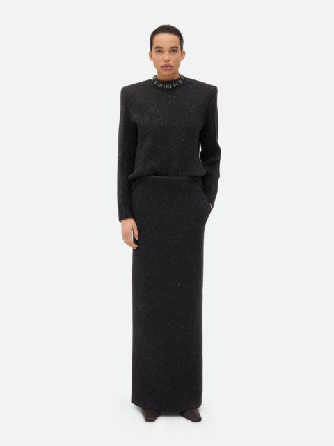Bottega Veneta Wool Tailored Skirt