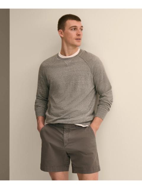Brooks Brothers Linen-Cotton-Cashmere Sweatshirt Sweater