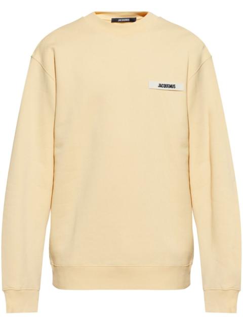JACQUEMUS logo-patch sweatshirt