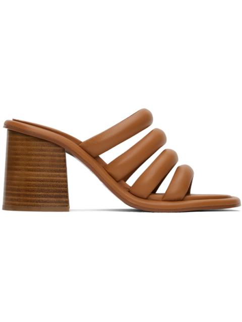 See by Chloé Tan Suzan Heeled Sandals