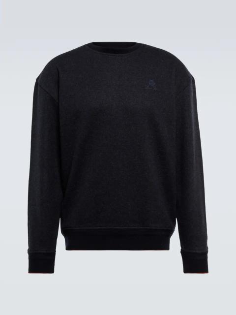 Cashmere-blend sweater