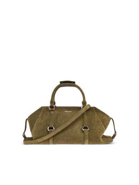 Alexander McQueen suede ring-detail tote bag