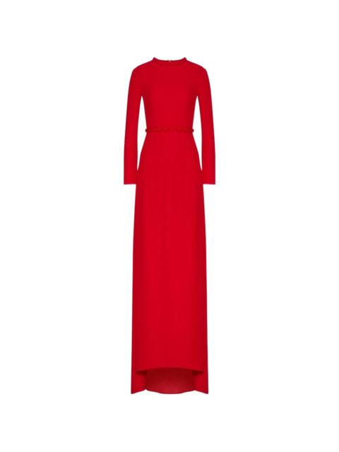 Valentino belted train gown