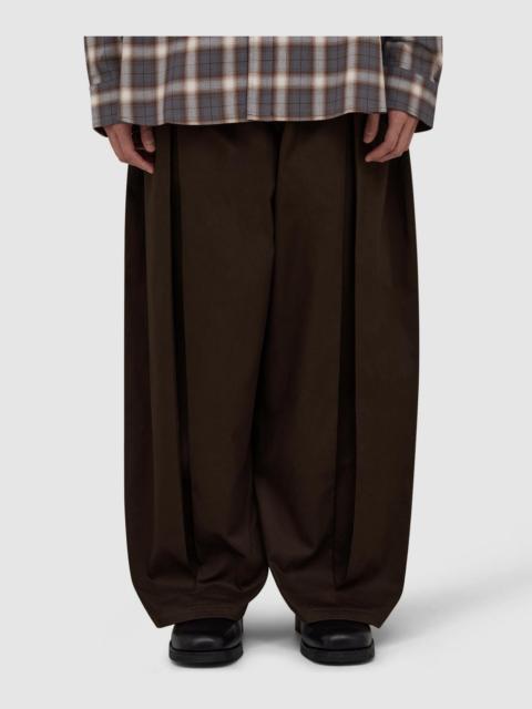 sage NATION Box pleat pant