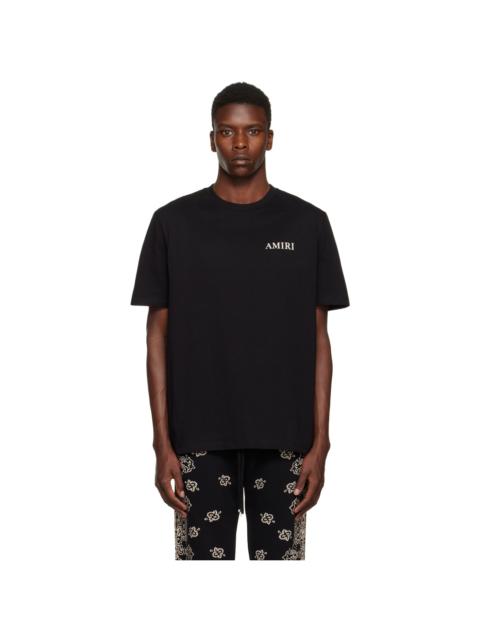 AMIRI Black Puff Logo T-Shirt