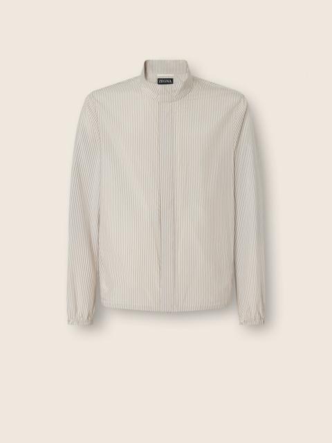 ZEGNA SILK BLOUSON