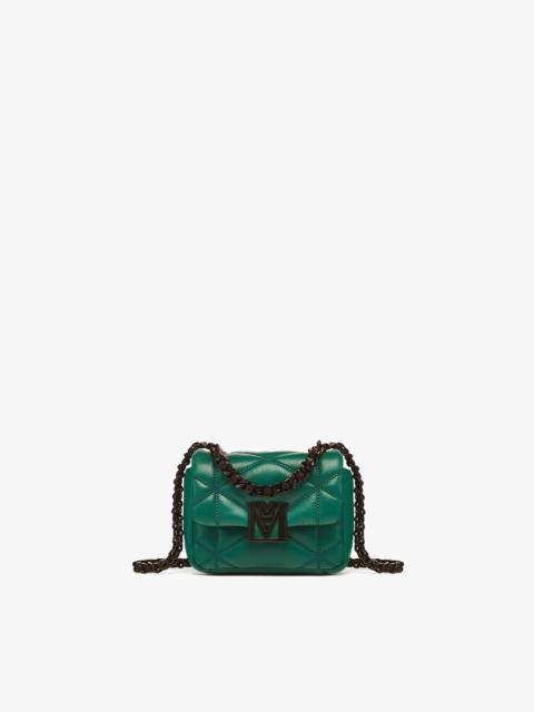 MCM Travia Satchel in Cloud Quilted Leather