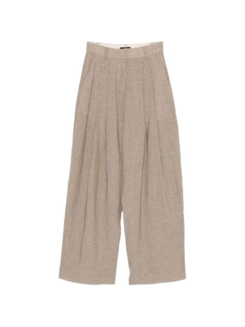 ELEH pleated trousers