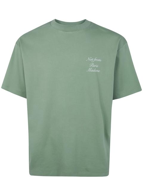 Drôle de Monsieur "Slogan Calligraphy" T-Shirt