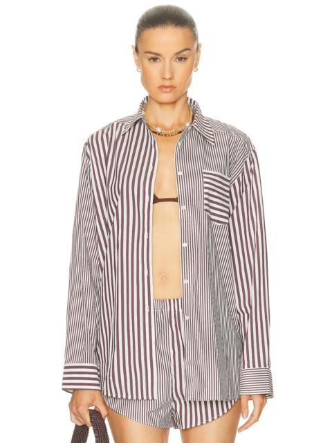 Solid & Striped The Avril Button Down Top