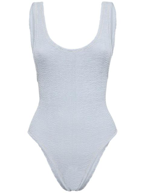 Reina Olga Ruby scrunch one piece swimsuit