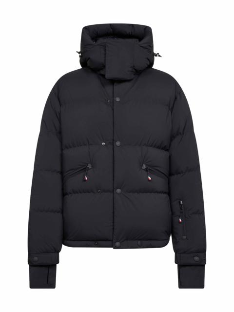 Black Coraia hooded ski jacket