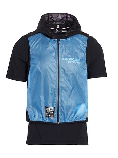 Moncler Grenoble Day-Namic Vest Zip-Up Sweatshirt