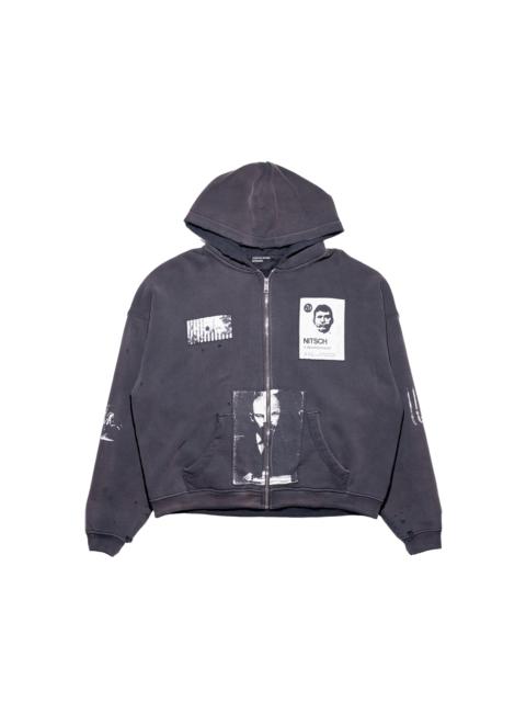 Enfants Riches Déprimés LENIN'S NAP TIME ASSEMBLAGE ZIP HOODIE