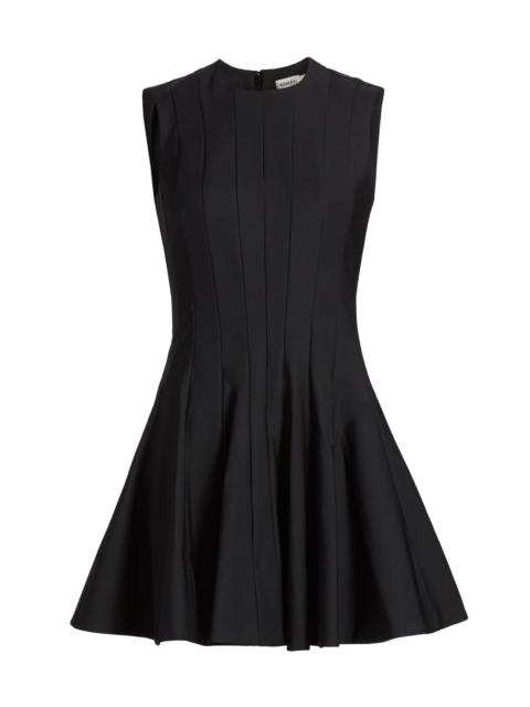 SIMKHAI Women's Delfie Fit & Flare Minidress - Black