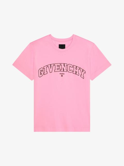 Givenchy GIVENCHY COLLEGE T-SHIRT IN COTTON