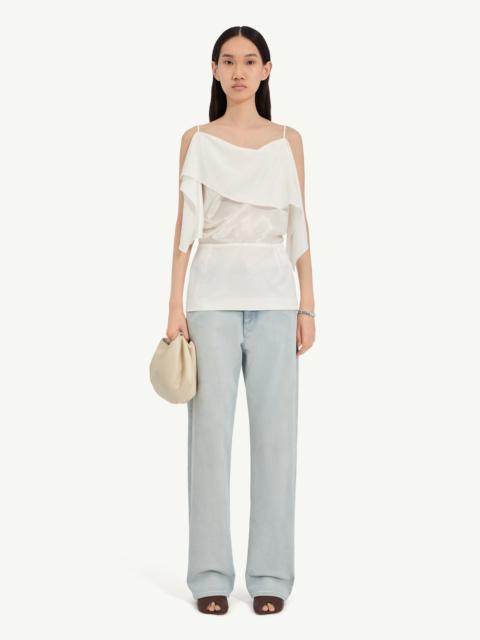 MM6 Maison Margiela Folded jacquard top