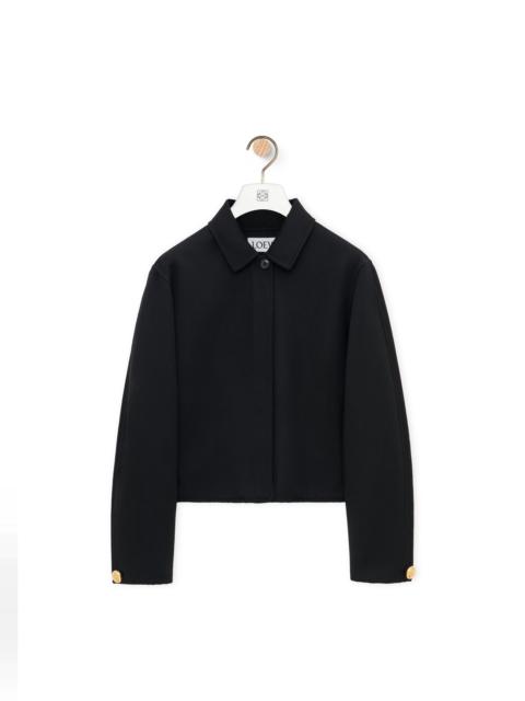Loewe Pebble jacket in wool and cashmere