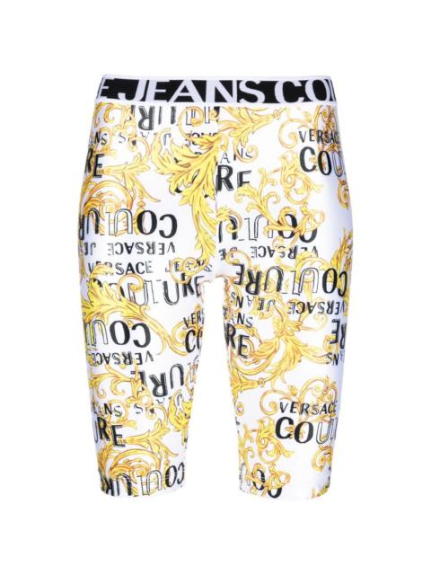 VERSACE JEANS COUTURE baroque pattern-print shorts