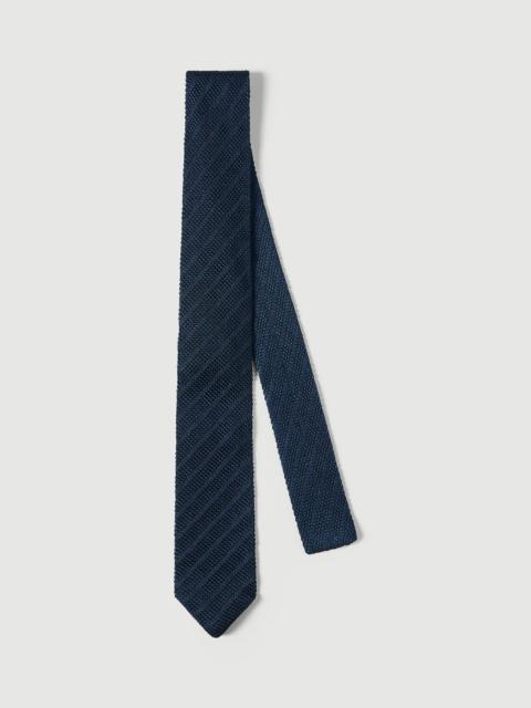 Brunello Cucinelli Textured silk tie