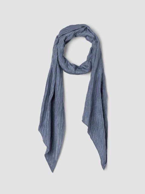 EILEEN FISHER Textured Silk Jacquard Scarf