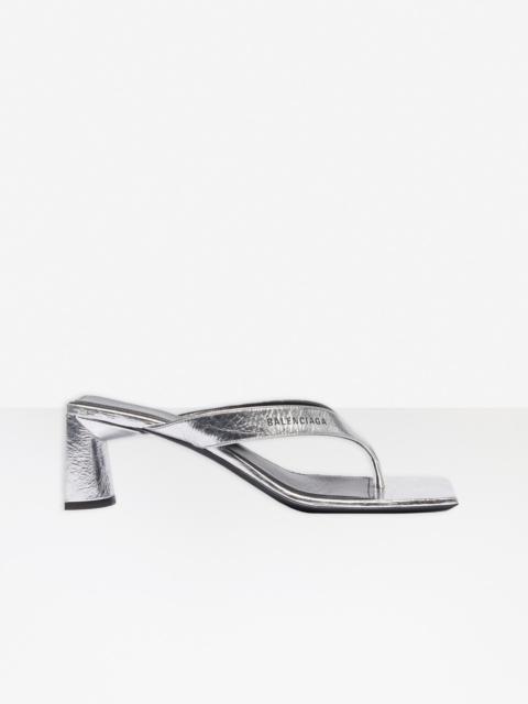 BALENCIAGA Double Square 60mm Open Back Sandal